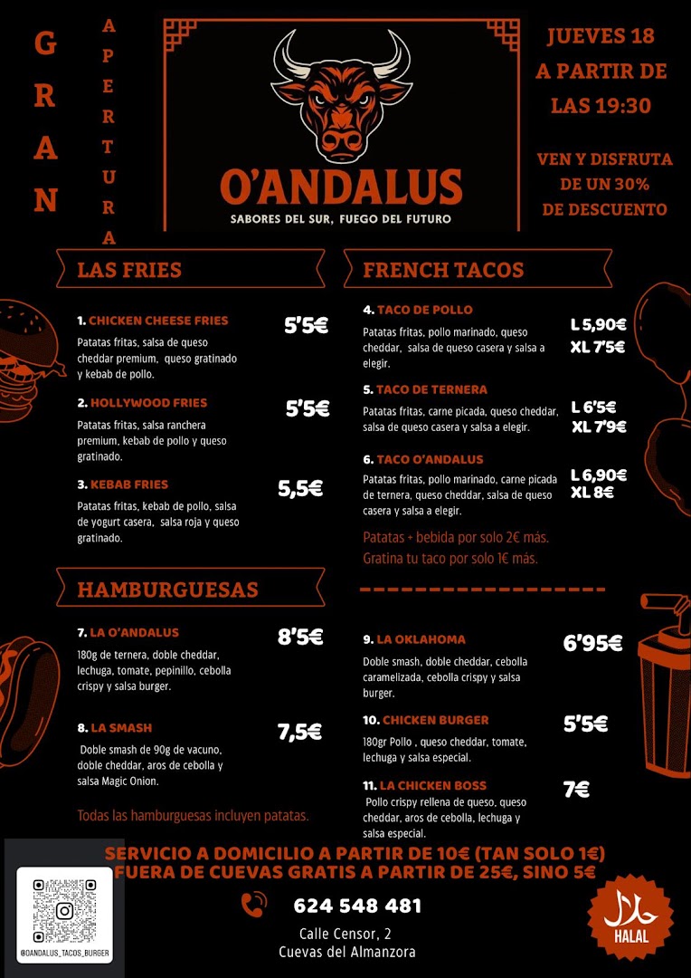 O'ANDALUS Tacos Burger Pizza · Fotos 8