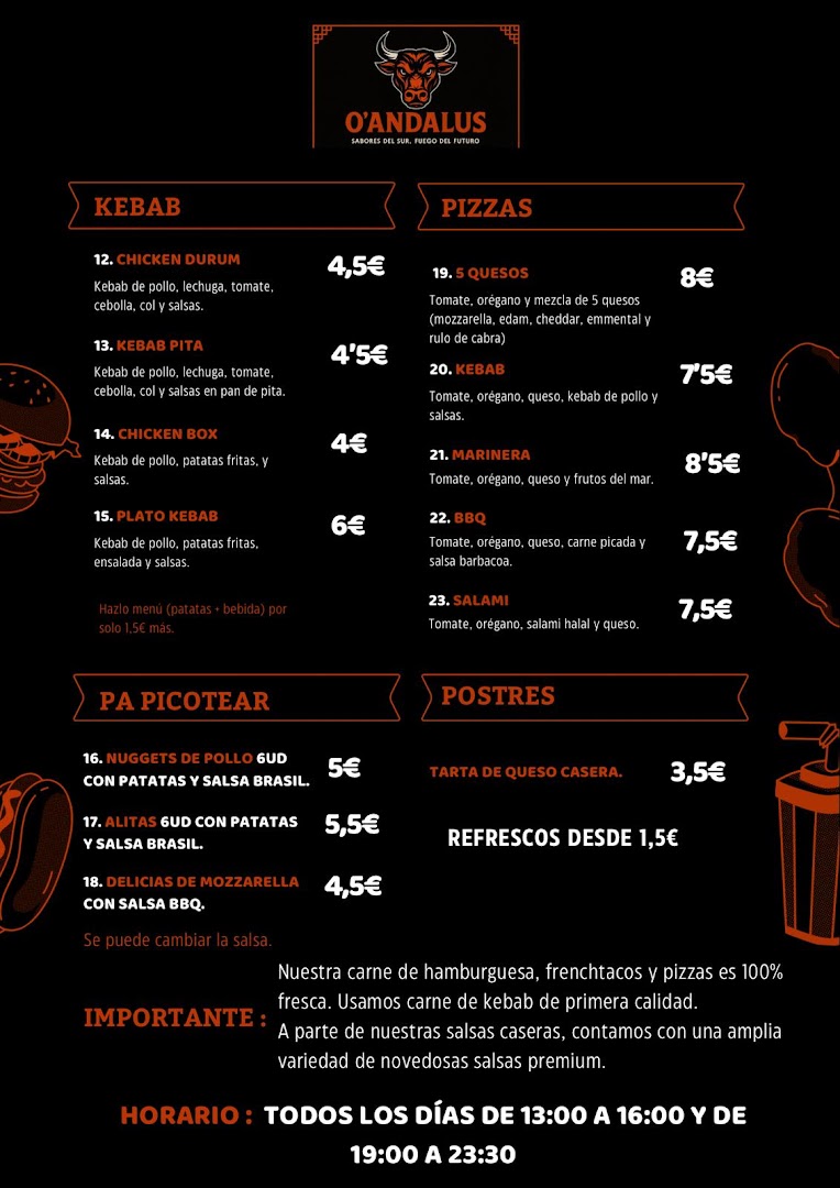 O'ANDALUS Tacos Burger Pizza · Fotos 7